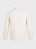 Men's Beige Slim Fit Solid Casual Shirt