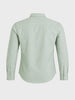 Men's Green Slim Fit Solid Casual Shirt