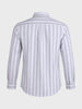 Men's Blue Regular Fit Striped Casual Shirt