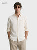 Men's Brown Regular Fit Striped Casual Shirts