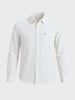 Men's Navy Blue Regular Fit Striped Casual Shirts