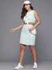 Freehand Women Fitted Textured Top & Skrit Co-ords Set
