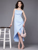 Freehand Women Fitted Textured Gathered Dress