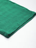 Women's Green Regular Fit Casual Trousers