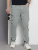 Men's Grey Slim Fit Casual Jeans
