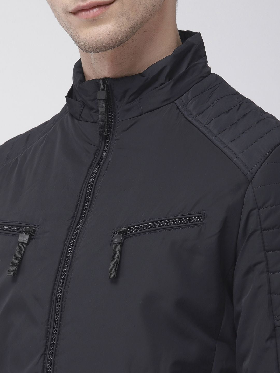 Men's Solid Jacket