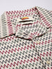 Men's Beige Relaxed Fit Printed Resort Wear Shirt