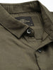 Men's Olive Slim Fit Textured Party Wear Shirt
