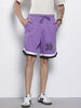 Men's Varsity Print Loose Fit Shorts