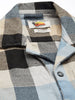 Men's Khaki Relaxed Fit Checked Bohemian Shirt