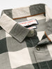 Men's Green Slim Fit Checked Casual Shirt