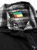 Men's Black Boxy Fit Solid Korean Street Shirt