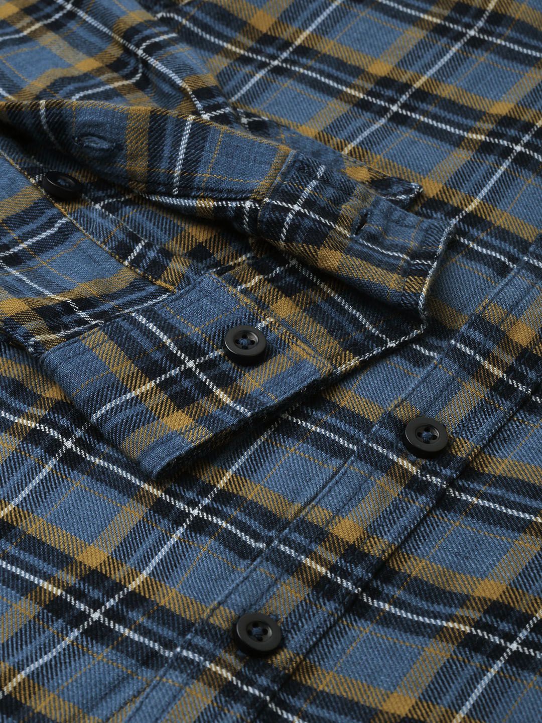 Men's Casual Checked Shirt