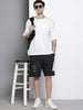 Men's Black Relaxed Fit Character Batman Printed Shorts