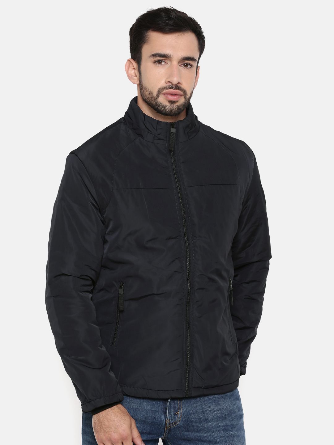 Men's Solid Jacket