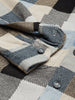 Men's Khaki Relaxed Fit Checked Bohemian Shirt