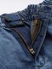 Men's Blue Solid Boxy Fit Coordinates