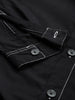 Men's Black Boxy Fit Solid Korean Street Shirt