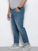 Men's Blue Slim Fit Casual Jeans