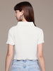 Freehand Women Regular Fit Textured Casual Shirt