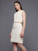 Freehand Women Fitted Textured Top & Skrit Co-ords Set