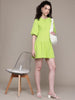 Freehand Women Relaxed Fit Textured Tiered Dress