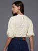 Freehand by The Indian Garage Co Women Fitted Textured Regular Top