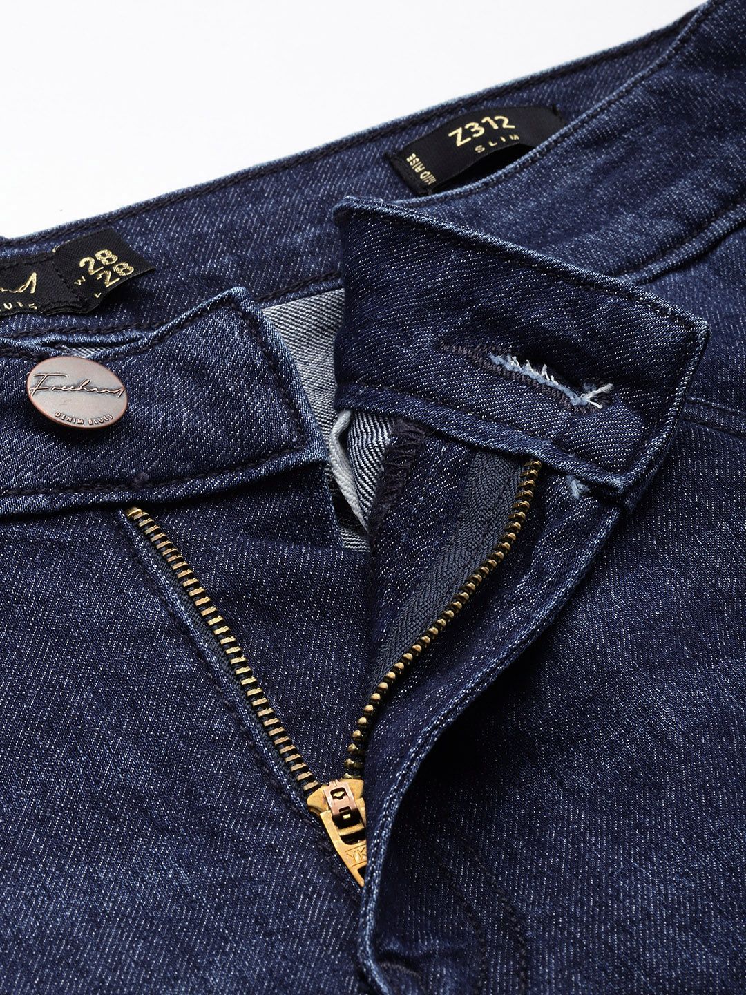 Women's Blue Slim Fit Casual Jeans