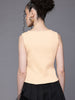 Freehand by The Indian Garage Co Women Fitted Textured Tank Top