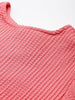 Freehand by The Indian Garage Co Women Regular Fit Textured Designer Back Tie Up Top