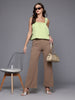 Freehand by The Indian Garage Co Women Loose Fit Textured Cami Top