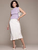 Freehand by The Indian Garage Co Women Fitted Textured Regular Top