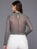 Freehand by The Indian Garage Co Women Fitted Checked Party Regular Top