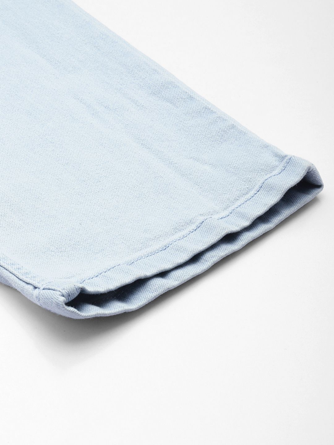 Women's Blue Straight Fit Casual Jeans