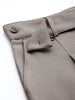 Men's Grey Loose Fit Casual Trousers
