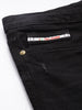 Men's Black Slim Fit Casual Jeans