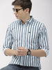 Shop Men's Striped Slim Fit Shirt Online.