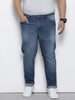 Men's Blue Slim Fit Casual Jeans