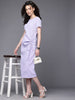 Freehand Women Relaxed Fit Textured Ruched Dress