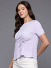 Freehand by The Indian Garage Co Women Relaxed Fit Textured Ruched Top