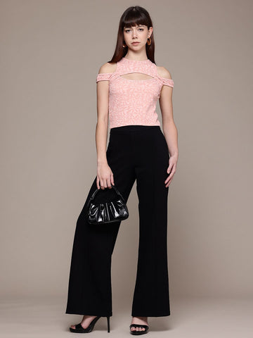 Freehand by The Indian Garage Co Women Fitted Textured Cami Top