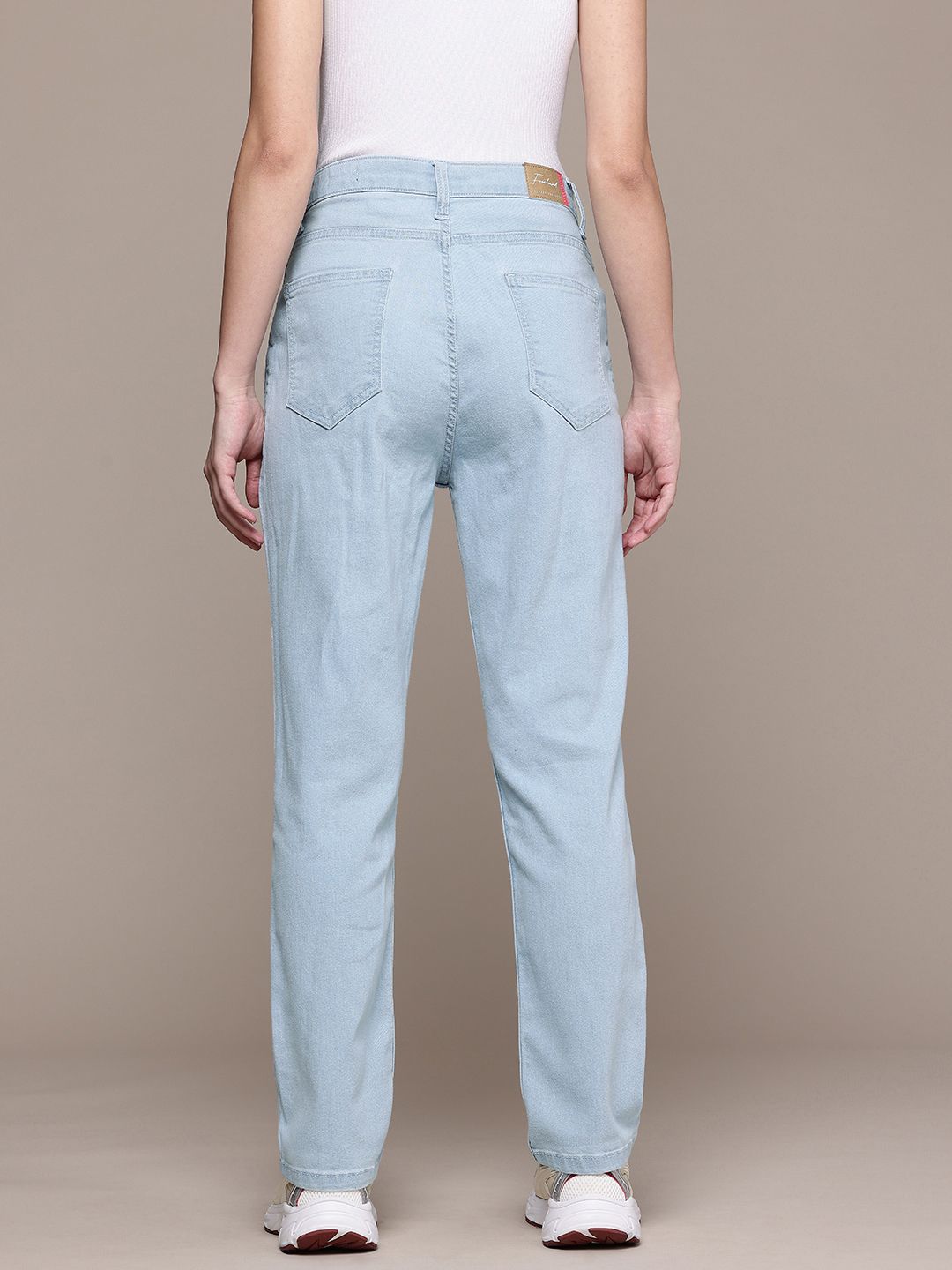 Women's Blue Slim Fit Casual Jeans