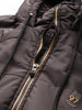 Men's Slim Fit Solid Hooded Puffer Jacket