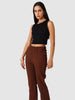 Women's Black Regular Fit Casual Top