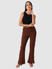 Women's Black Regular Fit Casual Top