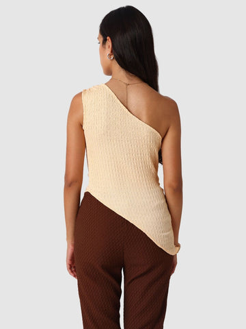 Women's Orange Regular Fit Casual Top