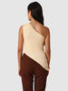 Women's Orange Regular Fit Casual Top