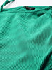 Freehand by The Indian Garage Co Women Fitted Textured One Shoulder Top