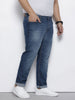 Men's Blue Slim Fit Casual Jeans