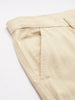 Men's Cream Relaxed Fit Utility Cargo